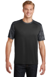 Sport-Tek® CamoHex Colorblock Tee - Men's