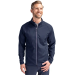 Cutter & Buck Adapt Eco Knit Hybrid Recycled Men's Full Zip Jacket